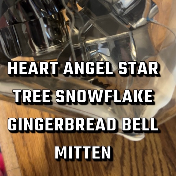 Nordic Ware Christmas Winter Holiday Mini Cookie Cutters * Tree Star Angel New - Picture 3 of 4